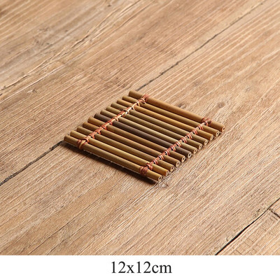 Splavi Dizajn čamaca Set za čaj Toplinska izolacija Podmetač za čaše Prirodni bambus Ekološki prihvatljiv Držač šalice čaja Posuda za lonac za čaj