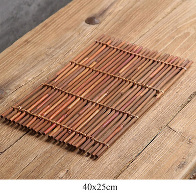 Splavi Dizajn čamaca Set za čaj Toplinska izolacija Podmetač za čaše Prirodni bambus Ekološki prihvatljiv Držač šalice čaja Posuda za lonac za čaj