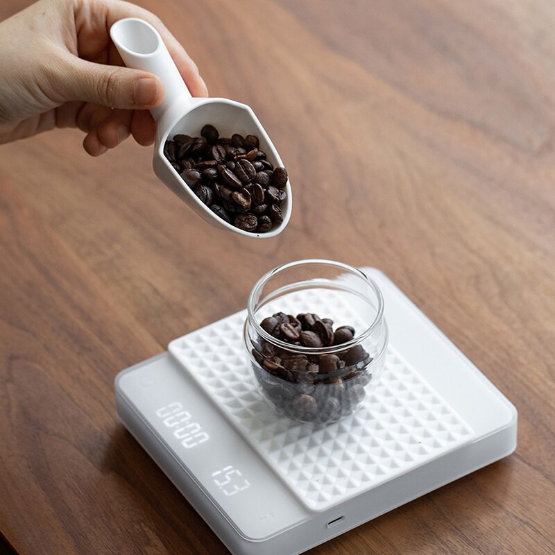 Kavos kastuvas matavimo šaukštas 20 g Kavos pupelių virtuvės matavimo įrankis Kavos šaukštelių atitikimo serija