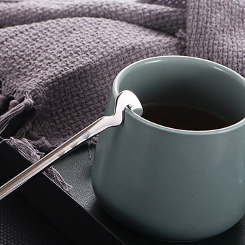 4 τμχ Creative Tea-Spoon For Coffee Long Tail Cat Coffee Coffee Long Handle Spoon 304 Inox Stainless Steel δώρο