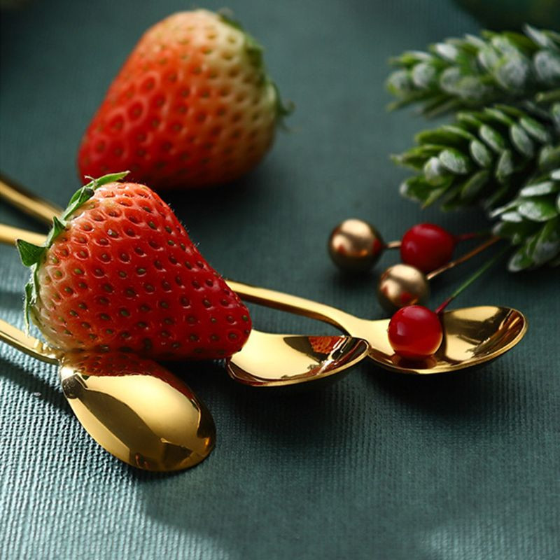 Lingurita Cafea Craciun 6 Buc Alimente Coacerea Baut Espresso Supa Orez Gadget Nou