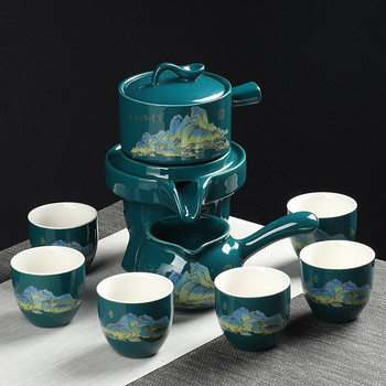 8 τμχ Κεραμικά σετ τσαγιού ταξιδιού κινέζικα φορητά κεραμικά κόκαλα Τσαγιού Κίνας Gaiwan φλιτζάνι τσαγιού Πορσελάνινο φλιτζάνι τσαγιού The Kung Fu Teapot Set