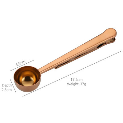 10 vnt rankenos maišelis tirpios arbatos kavos šaukštas virtuvės reikmenys nerūdijančio plieno ilgas sandarinimo segtukas „du viename“ espreso kavos dekoravimas