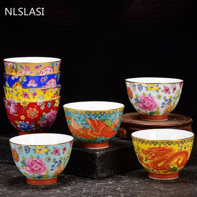 Jingdezhen Keraminis arbatos puodelis Oolong arbatos Boutique arbatos dubuo Rankų darbo porcelianinis arbatos rinkinys Priedai Meistrų arbatos puodelis Asmeninis vieno puodelis