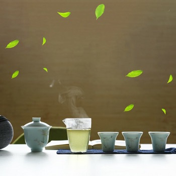 Преносим комплект чайници за пътуване на открито с 3 мини чаши 1 gaiwan Японски сервиз за чай Porcelana Gaiwan Ceremony Set Комплект за домашно вино