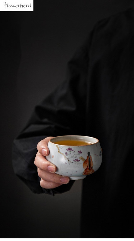 Velika keramička šalica za čaj u japanskom stilu Posuđe za čaj Kung Fu Set za čaj Šalica Set za čaj