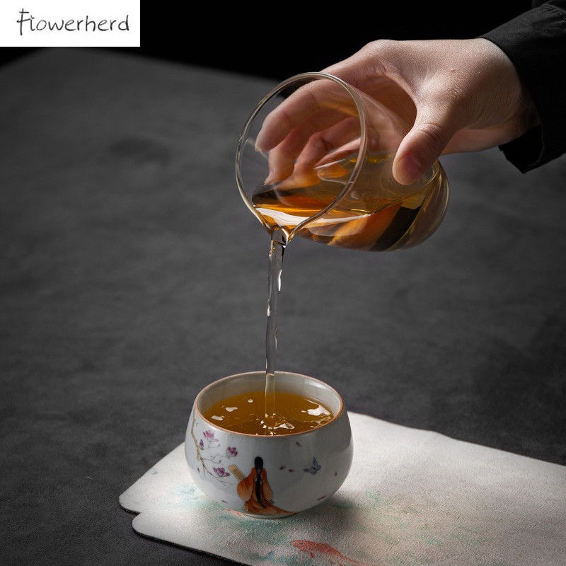 Velika keramička šalica za čaj u japanskom stilu Posuđe za čaj Kung Fu Set za čaj Šalica Set za čaj