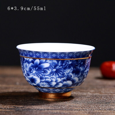 4 ks/sada Jingdezhen Retro ručne vyrobená keramická podložka pod šálku, ručne maľovaná butiková miska na čaj, čínska porcelánová čajová súprava