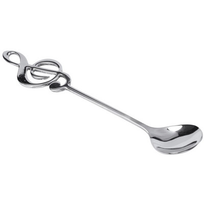 8 bucăți drăguț cu tema muzicală ceai linguriță pentru amestecare lingură de cafea din oțel inoxidabil în formă de notă mică înghețată linguriță pentru desert tacâmuri creative