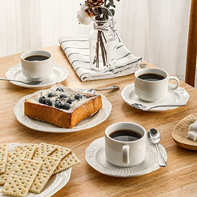 6 gabaliukai espreso kavos šaukštas, 4,7 colio nerūdijančio plieno mini kavos šaukštas desertinis šaukštas