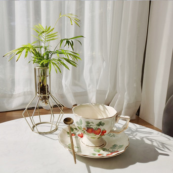 Aristocracy Teaware Cafe Party Teapot Кафе Чаша Комплект чинии Английски следобеден чай Черен чай Керамична чаша Порцеланова чаша за чай