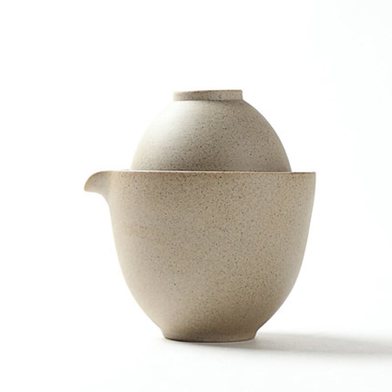 Keraminis arbatinukas Nešiojamas kelioninis arbatos rinkinys Nešiojamas arbatos indas 1 puodukas 2 puodeliai kinietiškas gaivanas Kung Fu arbatai Namų kavos senoviniai gėrimai