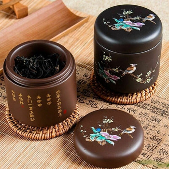 Φορητό φλιτζάνι τσαγιού Κεραμικό σετ Yixing Pot Purple Clay Travel Kung Fu Dragon Phoenix Teaware travel Gai wan σετ τσαγιού zisha cup