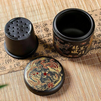 Φορητό φλιτζάνι τσαγιού Κεραμικό σετ Yixing Pot Purple Clay Travel Kung Fu Dragon Phoenix Teaware travel Gai wan σετ τσαγιού zisha cup