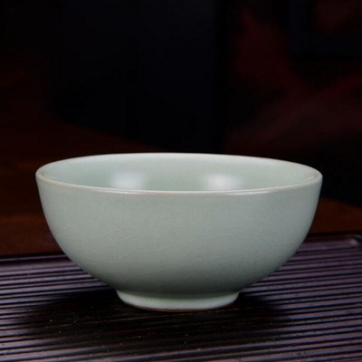 2db/készlet Ru kemence teáscsésze Kung Fu teáscsészék teás edények kínai stílusú italos edények azúrkék porcelán csésze konyhai kungfu eszköz