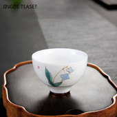 2 vnt. / partijoje Keramikos arbatos puodelis Namų biuro arbatos dubuo Rankomis dažytas porcelianinis arbatos indas Priedai Vieno puodelio Pagrindinis gėrimų indas