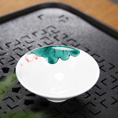 2 vnt. / partijoje Keramikos arbatos puodelis Namų biuro arbatos dubuo Rankomis dažytas porcelianinis arbatos indas Priedai Vieno puodelio Pagrindinis gėrimų indas