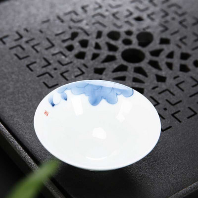 2 vnt. / partijoje Keramikos arbatos puodelis Namų biuro arbatos dubuo Rankomis dažytas porcelianinis arbatos indas Priedai Vieno puodelio Pagrindinis gėrimų indas