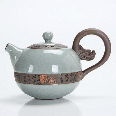 Hiina Kung Fu teenõude komplektid Teekannu teetass Gaiwan Tureen Bone Hiina teekomplektid Gaiwani teekomplekt Portselanist kannu teekomplekt