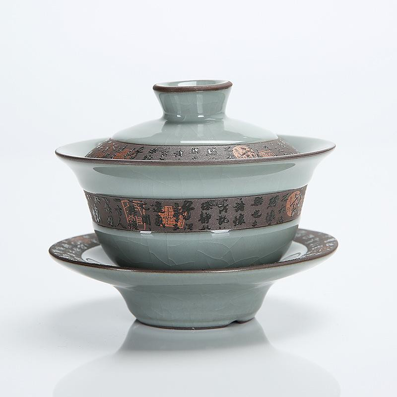 Čínske súpravy čajového riadu Kung Fu, čajová kanvica, šálka, misa Gaiwan, súpravy na čaj z kostného porcelánu Gaiwan, súprava na čaj Gaiwan, porcelánová súprava na čajovú súpravu