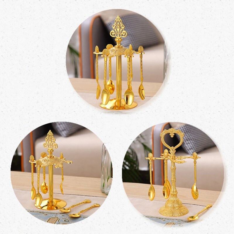 Cinko lydinio maišymo šaukštai europietiško stiliaus 2 stiliai, kaip pasirinkti stalo reikmenis namams