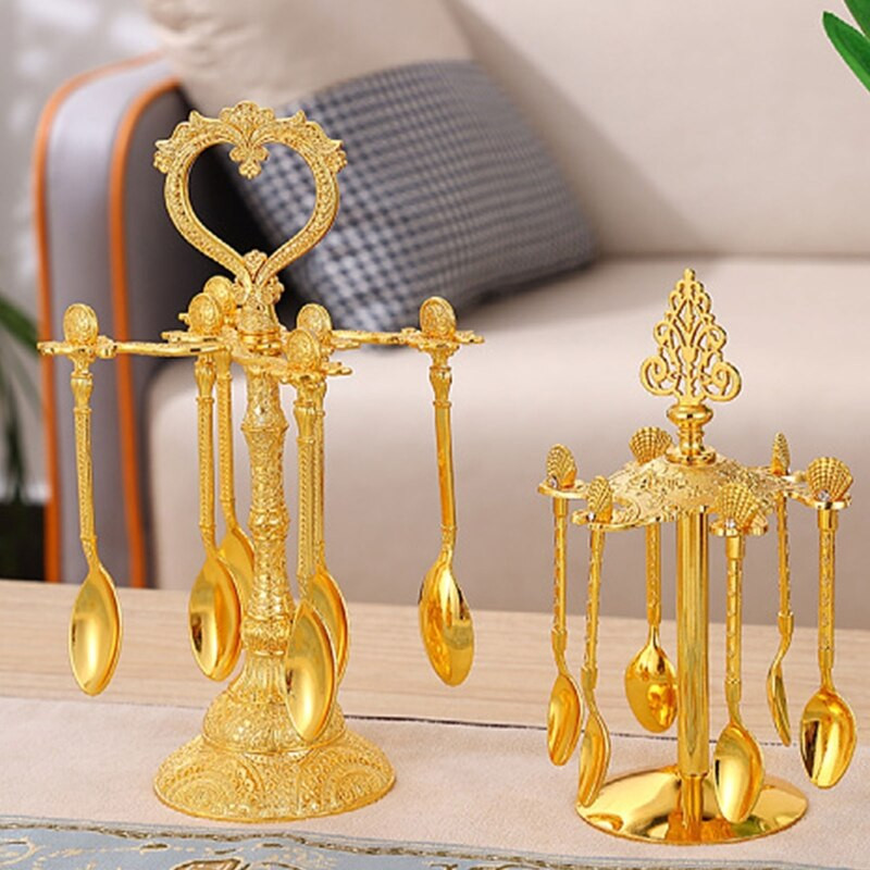 Cinko lydinio maišymo šaukštai europietiško stiliaus 2 stiliai, kaip pasirinkti stalo reikmenis namams