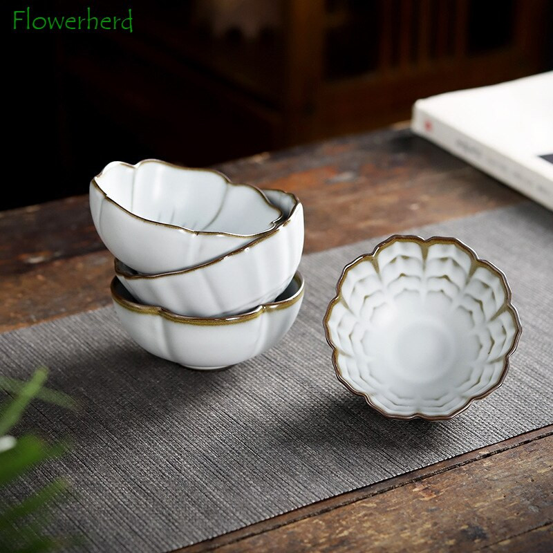 Veľký biely keramický čajový hrnček s motívom mesiaca, kung-fu čajová súprava, šálka s jednou šálkou, farebná glazúra, porcelánová šálka, čajový riad pre majiteľov domov, osobný šálka