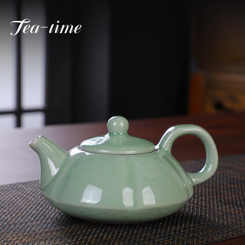 Čínska cestovná čajová súprava Kung Fu, keramická kanvica na čaj Ge Kiln, šálka Gaiwan, porcelánová čajová súprava Gaiwan, kanvice, súpravy čajového riadu, riad na nápoje, čajový obrad