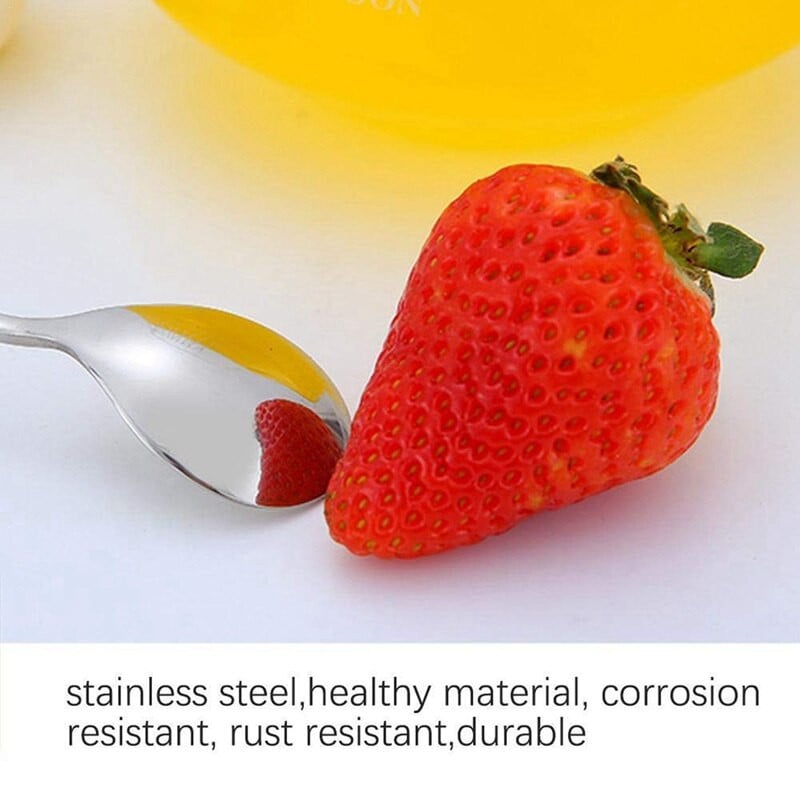 10 vnt. nerūdijančio plieno šaukštelis kavos natos forma Muzikos tema Arbatos maišymo šaukštelis mažas ledų desertinis kaušelis