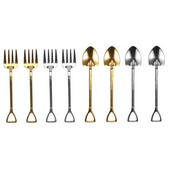 8 komada Lopata Žlica Vilica Lopata Drška za kavu Vilica u obliku deserta