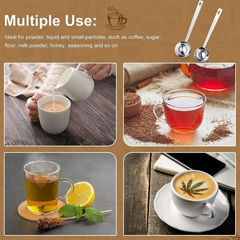 4 части лъжичка за кафе от неръждаема стомана мерителна лъжица за кафе лъжица за чай лъжица за маса за кафе чай брашно захар