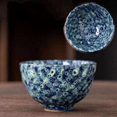 2db/szett Kemence Változó virágforma teástál Kungfu teáscsészék Mestercsésze Konyhai teáskészlet ivótartozékok