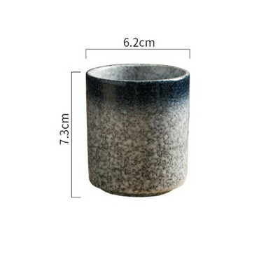 2 ks/sada kreatívnych porcelánových čajových šálok, osobný jednošálkový pohár do sushi reštaurácie, kuchynský riad, 140 ml