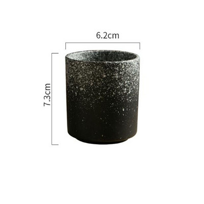 2 ks/sada kreatívnych porcelánových čajových šálok, osobný jednošálkový pohár do sushi reštaurácie, kuchynský riad, 140 ml
