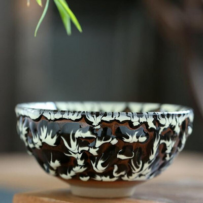 2Pcs/Set Preobrazba peći za pečenje grube keramike Šalice za čaj Kungfu zdjela za čaj Ručno izrađeni zanatski kuhinjski pribor za piće