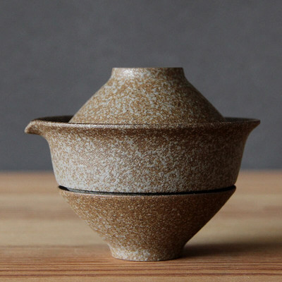 1 sada keramických japonských šálok na čaj, prenosná cestovná súprava čaju, kung-fu šálka čaju, 1 kanvica, 2 šálky, domáca kancelária, vintage riad, gaiwan