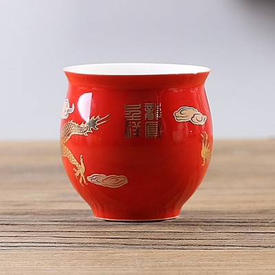 Čajová súprava, keramický porcelánový riad, čaj, káva, šálka na Yerba Maté, riad, sada šálok na čaj Kung Fu, dvojvrstvová izolácia, pohár na vodu