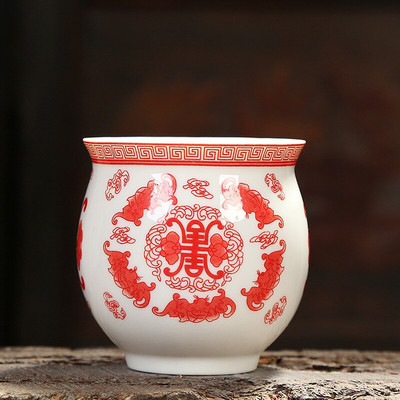 Čajová súprava, keramický porcelánový riad, čaj, káva, šálka na Yerba Maté, riad, sada šálok na čaj Kung Fu, dvojvrstvová izolácia, pohár na vodu