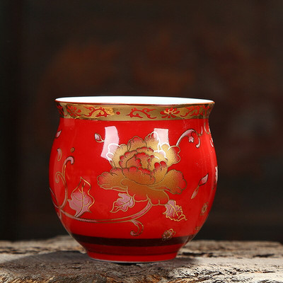 Čajová súprava, keramický porcelánový riad, čaj, káva, šálka na Yerba Maté, riad, sada šálok na čaj Kung Fu, dvojvrstvová izolácia, pohár na vodu