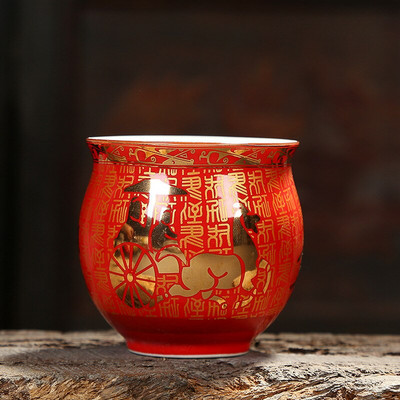Čajová súprava, keramický porcelánový riad, čaj, káva, šálka na Yerba Maté, riad, sada šálok na čaj Kung Fu, dvojvrstvová izolácia, pohár na vodu