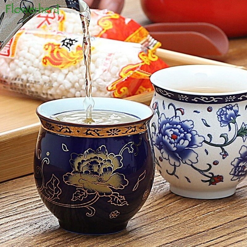 Čajová súprava, keramický porcelánový riad, čaj, káva, šálka na Yerba Maté, riad, sada šálok na čaj Kung Fu, dvojvrstvová izolácia, pohár na vodu