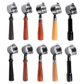 Aparat de cafea de 51 mm Filtru de cafea Coș cu mâner din lemn Design durabil, detașabil, convenabil de curățat