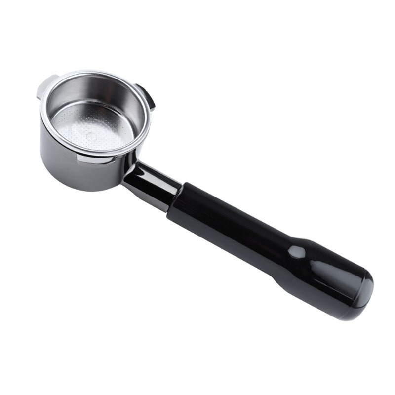 Aparat de cafea de 51 mm Filtru de cafea Coș cu mâner din lemn Design durabil, detașabil, convenabil de curățat