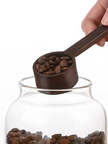 Мерителна лъжица за кафе на зърна Мерителна лъжица за орехи Кафе на прах с дълга дръжка Количествена лъжица 8G10G