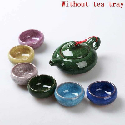 Dekoracija Bedroom Decor Vintage Keukenhulpjes Gongfu Tea Theepot Teapot Dodaci za uređenje doma Kineski Kina Set posuđa
