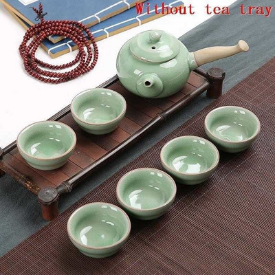 Dekoracija Bedroom Decor Vintage Keukenhulpjes Gongfu Tea Theepot Teapot Dodaci za uređenje doma Kineski Kina Set posuđa