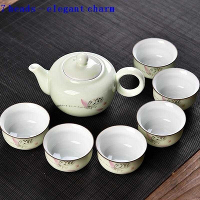 Dekoracija Bedroom Decor Vintage Keukenhulpjes Gongfu Tea Theepot Teapot Dodaci za uređenje doma Kineski Kina Set posuđa