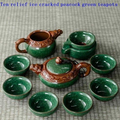 Dekoracija Bedroom Decor Vintage Keukenhulpjes Gongfu Tea Theepot Teapot Dodaci za uređenje doma Kineski Kina Set posuđa