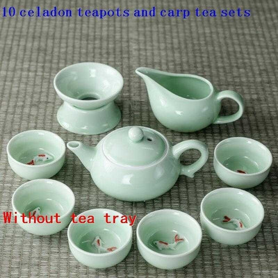Dekoracija Bedroom Decor Vintage Keukenhulpjes Gongfu Tea Theepot Teapot Dodaci za uređenje doma Kineski Kina Set posuđa