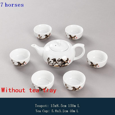 Dekoracija Bedroom Decor Vintage Keukenhulpjes Gongfu Tea Theepot Teapot Dodaci za uređenje doma Kineski Kina Set posuđa